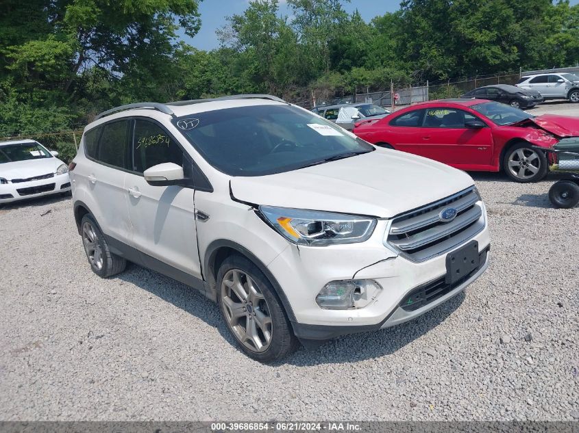 2017 Ford Escape Titanium VIN: 1FMCU0J95HUD17707 Lot: 39686854