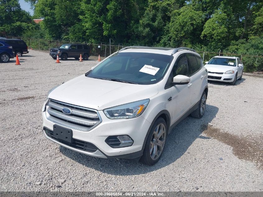 2017 Ford Escape Titanium VIN: 1FMCU0J95HUD17707 Lot: 39686854