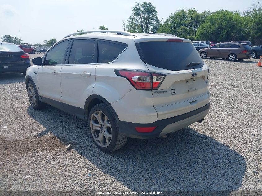 2017 Ford Escape Titanium VIN: 1FMCU0J95HUD17707 Lot: 39686854