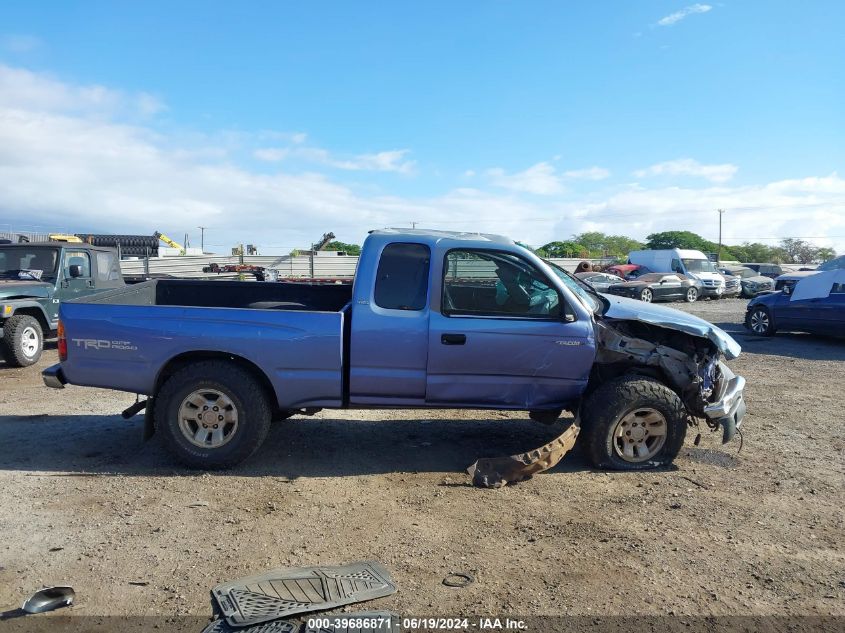 2000 Toyota Tacoma Xtracab Prerunner VIN: 4TASN92N4YZ640089 Lot: 39686871