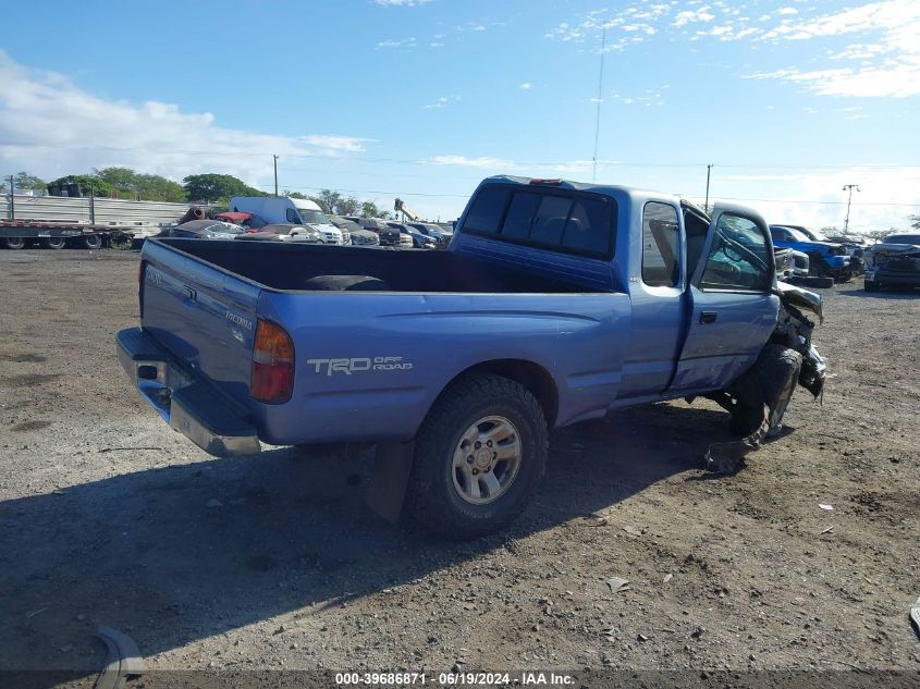 2000 Toyota Tacoma Xtracab Prerunner VIN: 4TASN92N4YZ640089 Lot: 39686871