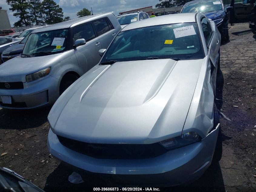 2012 Ford Mustang V6 Premium VIN: 1ZVBP8AM2C5235749 Lot: 39686873