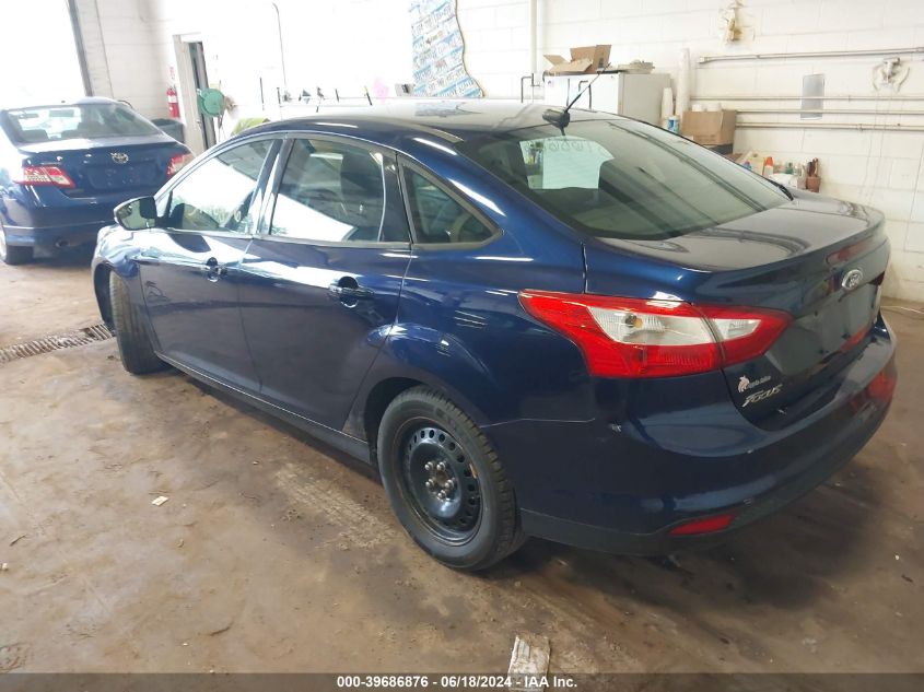 2012 Ford Focus Se VIN: 1FAHP3F29CL130621 Lot: 39686876