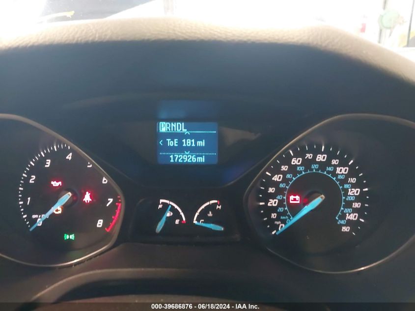 2012 Ford Focus Se VIN: 1FAHP3F29CL130621 Lot: 39686876