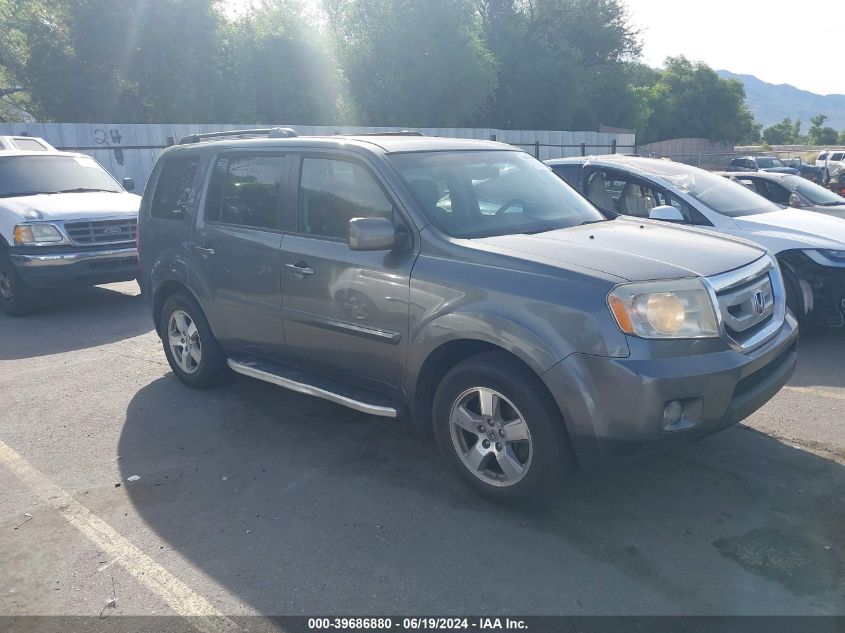 2011 Honda Pilot Ex-L VIN: 5FNYF4H67BB020722 Lot: 39686880