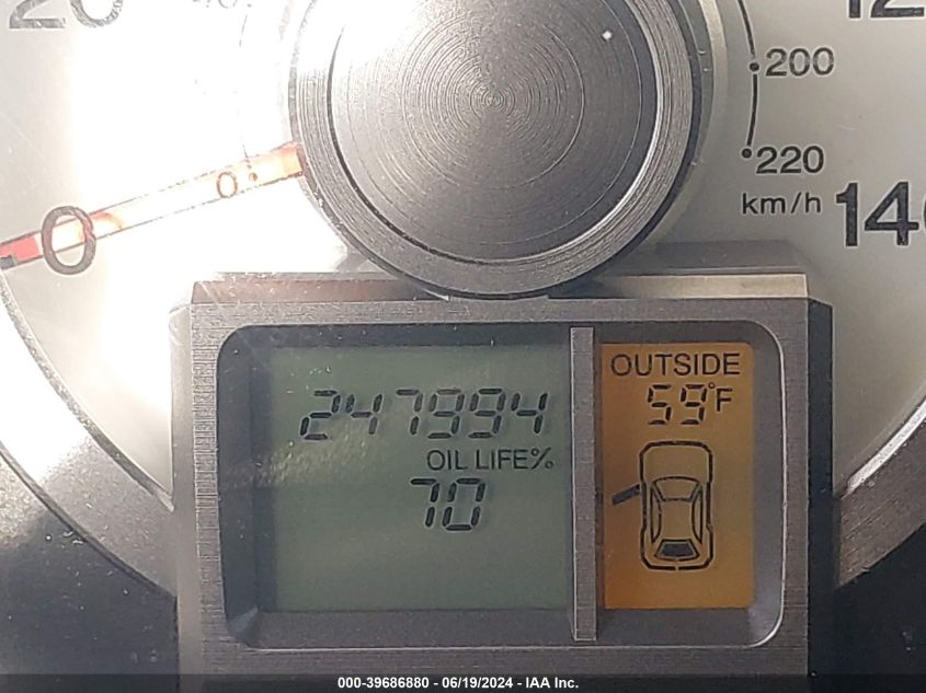 2011 Honda Pilot Ex-L VIN: 5FNYF4H67BB020722 Lot: 39686880