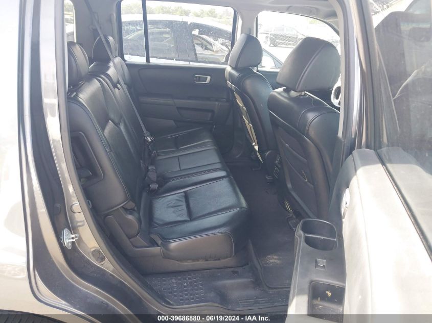 2011 Honda Pilot Ex-L VIN: 5FNYF4H67BB020722 Lot: 39686880