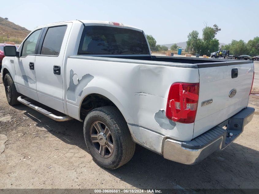 2005 Ford F-150 Xlt VIN: 1FTRW12W45KC15406 Lot: 39686881