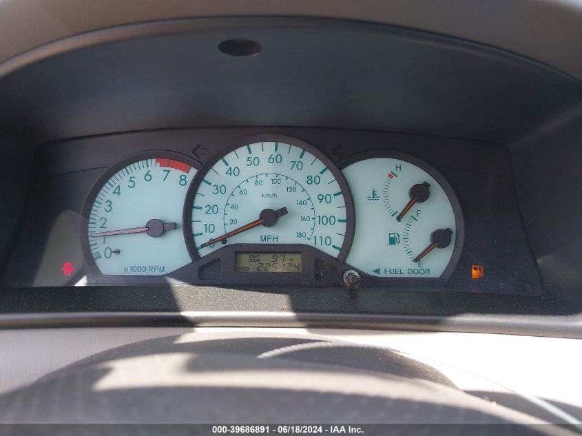 2003 Toyota Corolla Le VIN: 1NXBR32E93Z054799 Lot: 39686891