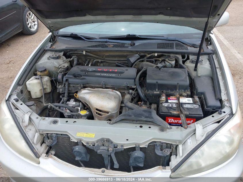 2003 Toyota Camry Le VIN: 4T1BE32K43U124808 Lot: 39686913