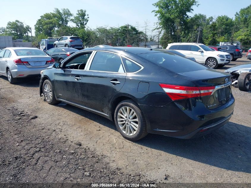 4T1BD1EB0EU033363 | 2014 TOYOTA AVALON HYBRID