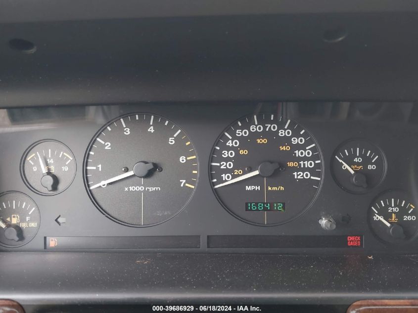 1996 Jeep Grand Cherokee Limited VIN: 1J4GZ78SXTC403712 Lot: 39686929