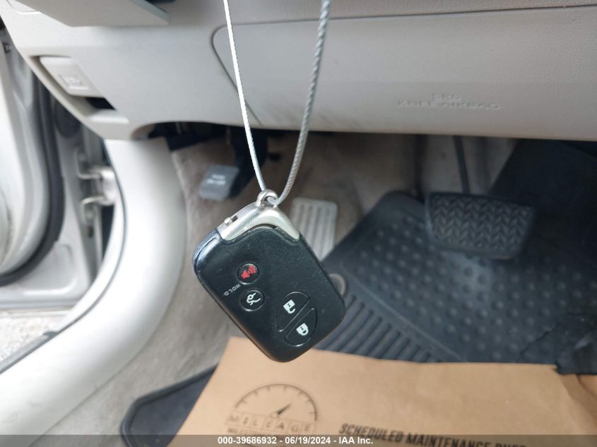 2007 Lexus Es 350 VIN: JTHBJ46G672086929 Lot: 39686932