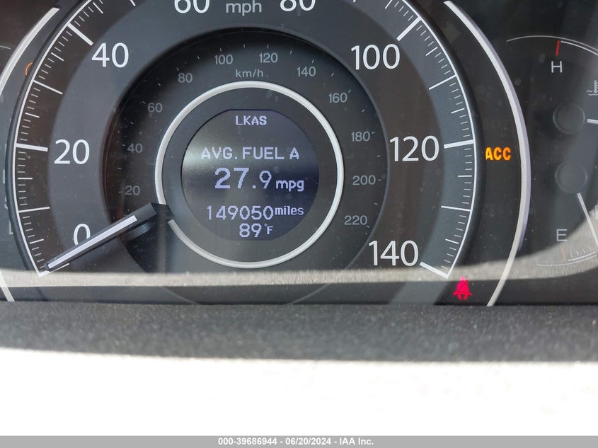 2016 HONDA CR-V TOURING - 5J6RM4H92GL011266