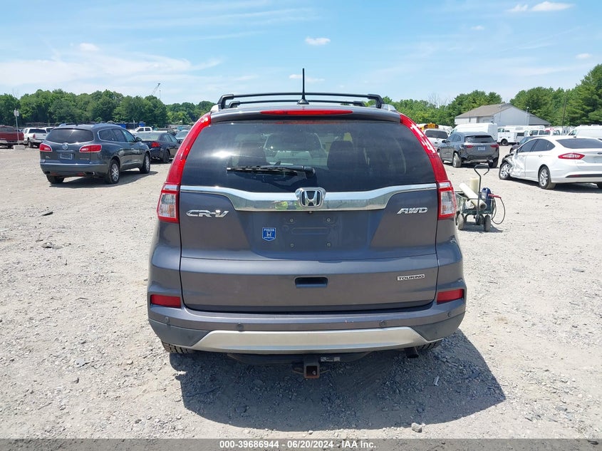 2016 HONDA CR-V TOURING - 5J6RM4H92GL011266