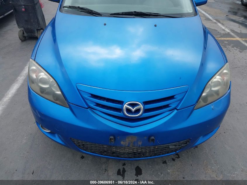 2005 Mazda Mazda3 S VIN: JM1BK343551221832 Lot: 39686951