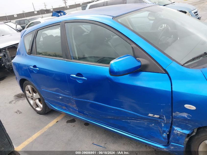 2005 Mazda Mazda3 S VIN: JM1BK343551221832 Lot: 39686951