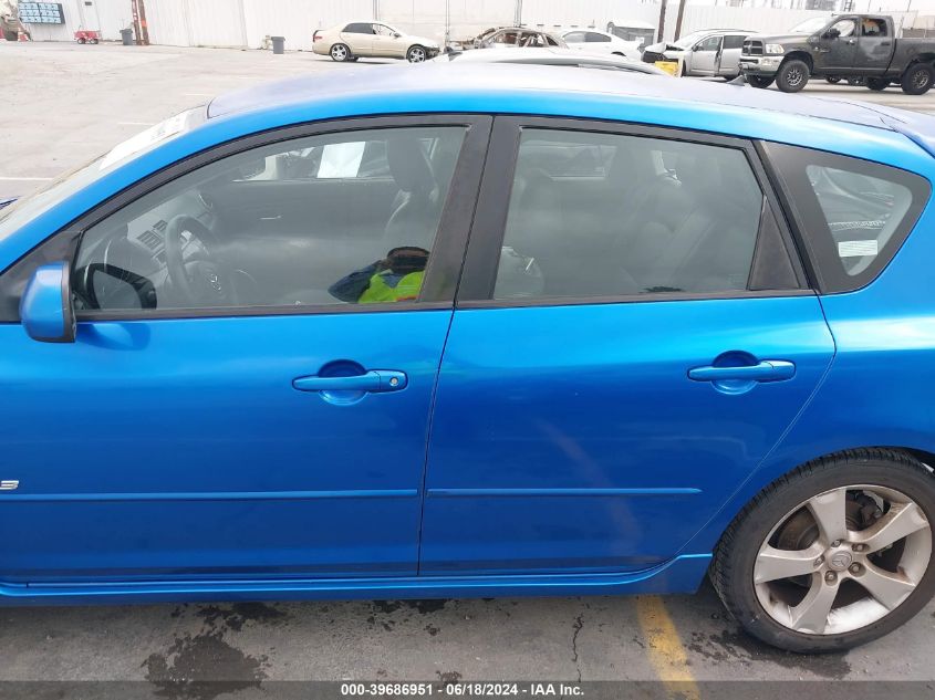 2005 Mazda Mazda3 S VIN: JM1BK343551221832 Lot: 39686951