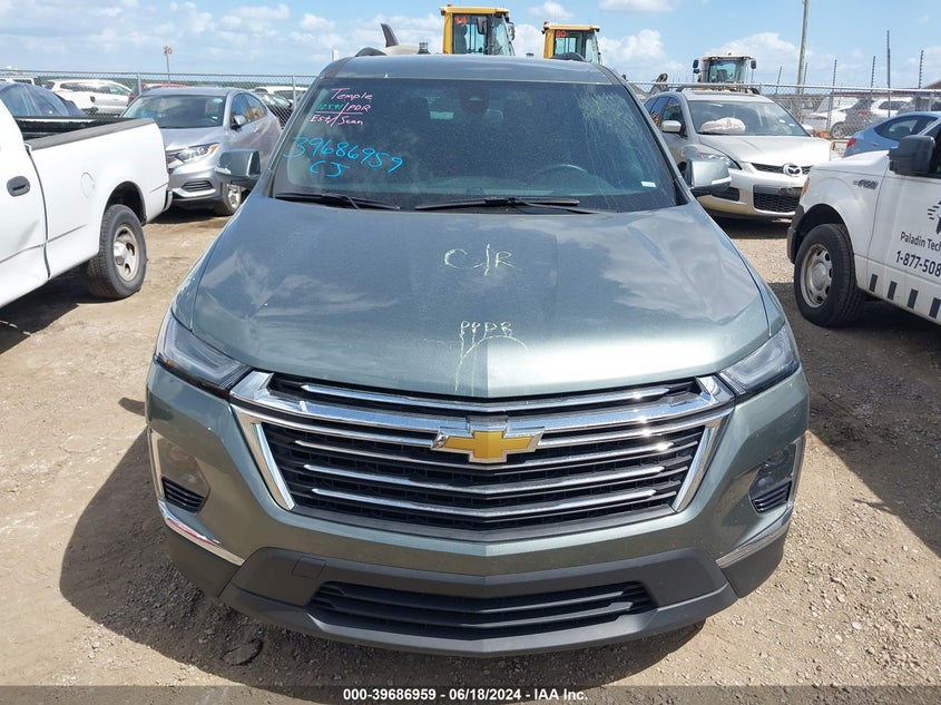 2023 Chevrolet Traverse Fwd Lt Leather VIN: 1GNERHKW6PJ199112 Lot: 39686959