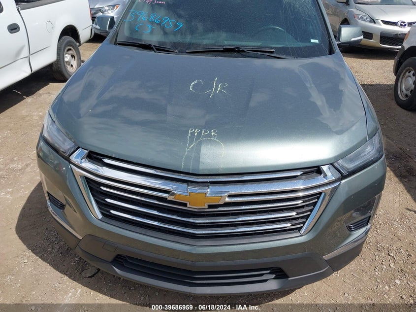 2023 Chevrolet Traverse Fwd Lt Leather VIN: 1GNERHKW6PJ199112 Lot: 39686959