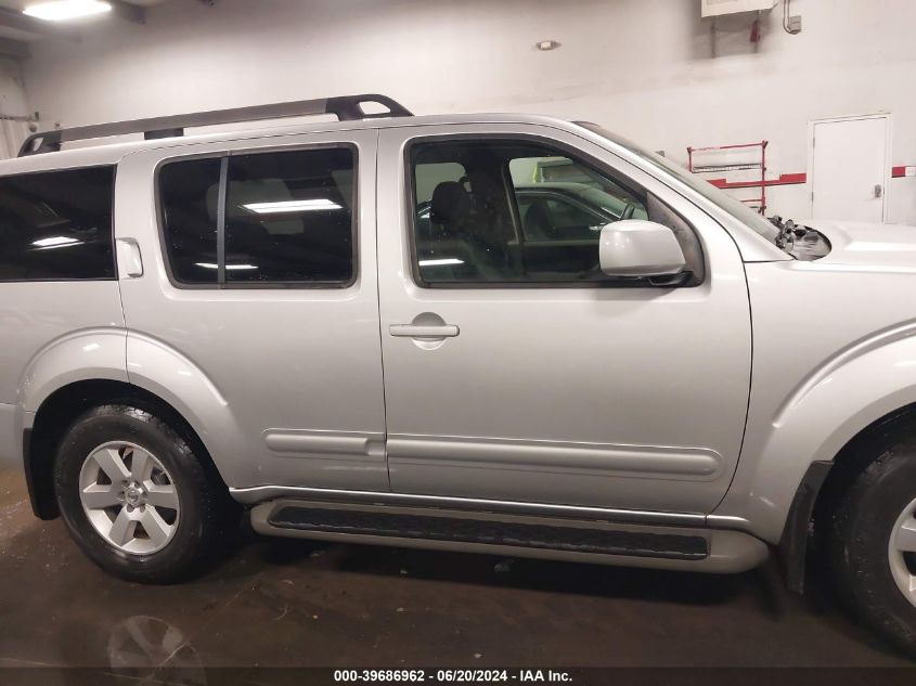 2009 Nissan Pathfinder Se VIN: 5N1AR18B99C608886 Lot: 39686962