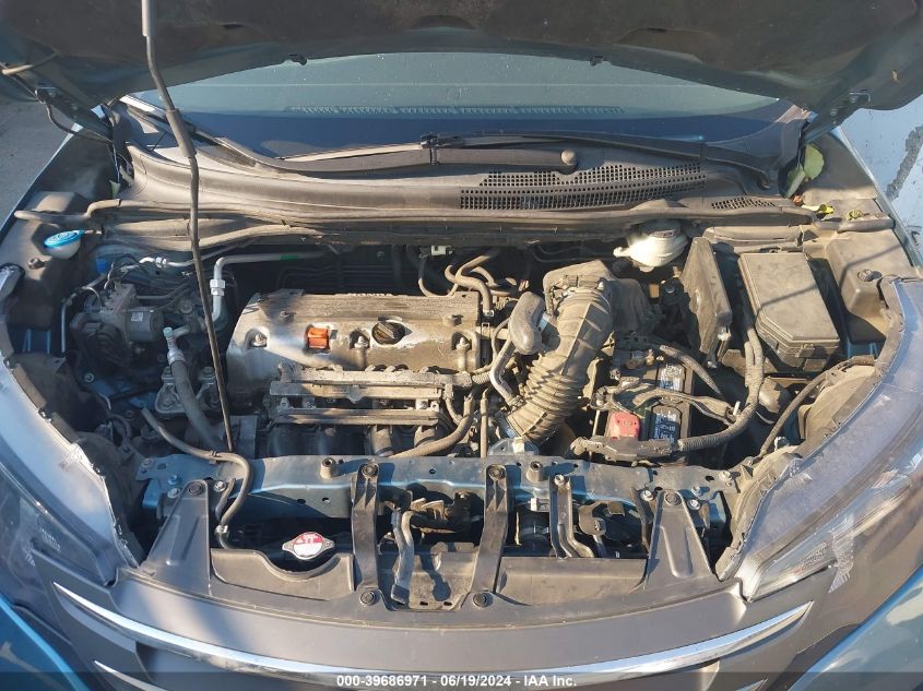 2013 Honda Cr-V Lx VIN: 5J6RM3H30DL002700 Lot: 39686971