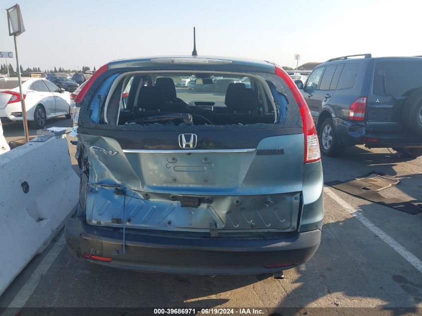 2013 Honda Cr-V Lx VIN: 5J6RM3H30DL002700 Lot: 39686971