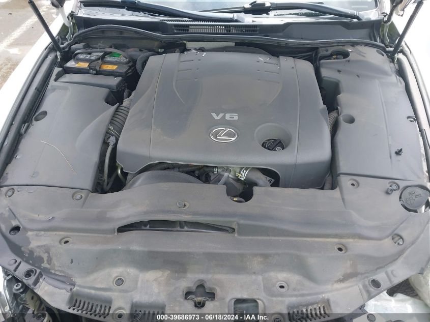 2010 Lexus Is 250 VIN: JTHBF5C25A5110756 Lot: 39686973