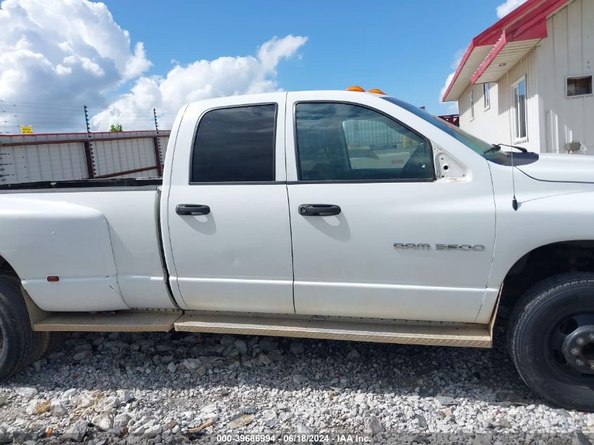 2003 Dodge Ram 3500 Slt/Laramie/St VIN: 3D7MU48C33G815116 Lot: 39686994