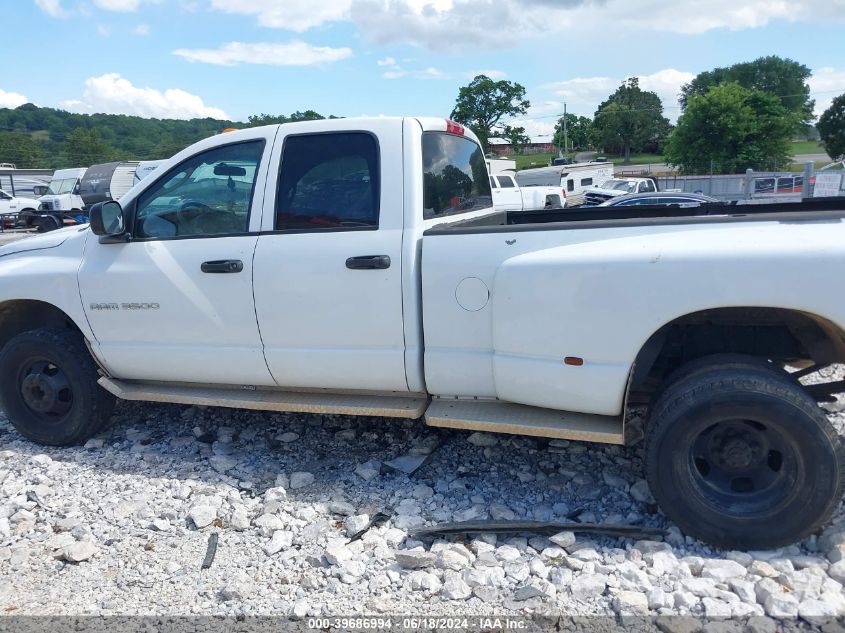 2003 Dodge Ram 3500 Slt/Laramie/St VIN: 3D7MU48C33G815116 Lot: 39686994
