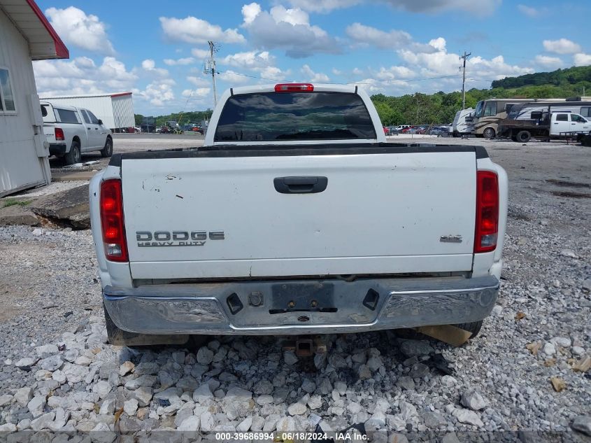 2003 Dodge Ram 3500 Slt/Laramie/St VIN: 3D7MU48C33G815116 Lot: 39686994