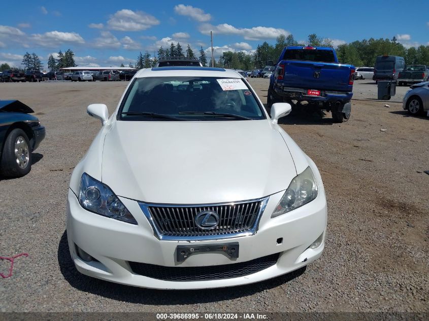 2009 Lexus Is 250 VIN: JTHBK262X95088092 Lot: 39686995
