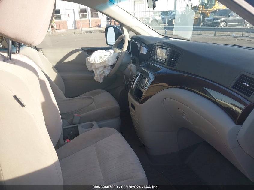 2017 Nissan Quest Sv VIN: JN8AE2KP2H9169315 Lot: 39687000