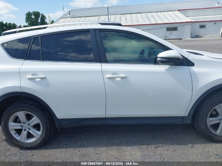 2014 TOYOTA RAV4 XLE - JTMRFREV1ED053126