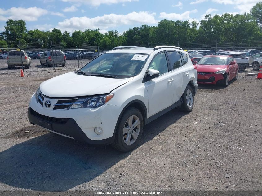 2014 TOYOTA RAV4 XLE - JTMRFREV1ED053126