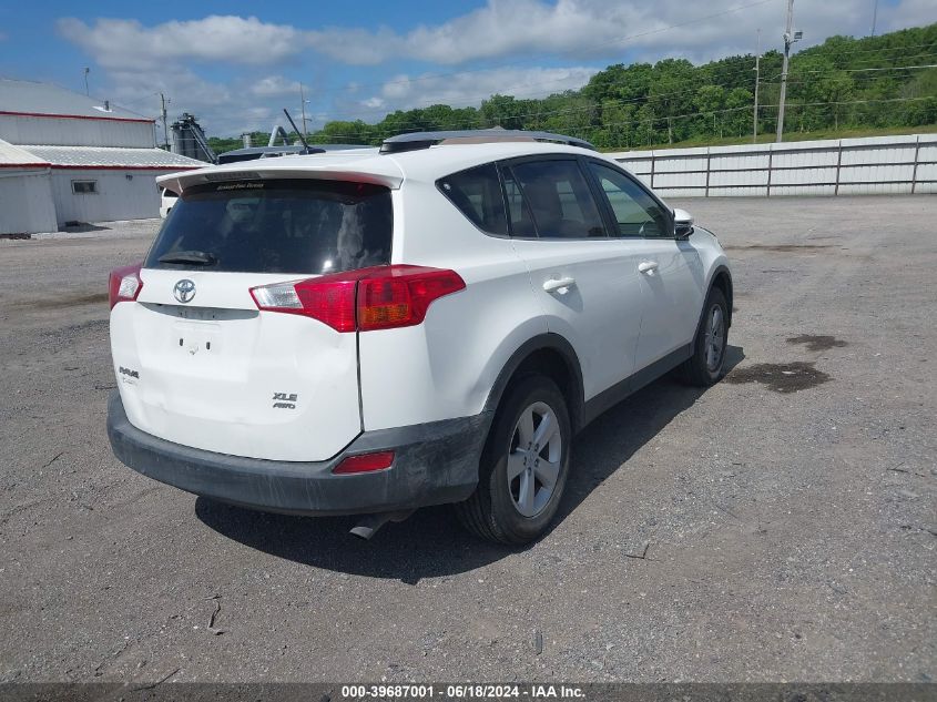 2014 TOYOTA RAV4 XLE - JTMRFREV1ED053126
