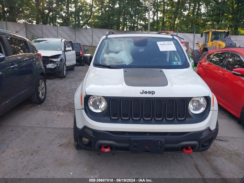 2018 Jeep Renegade Trailhawk VIN: ZACCJBCB0JPG86801 Lot: 39687018