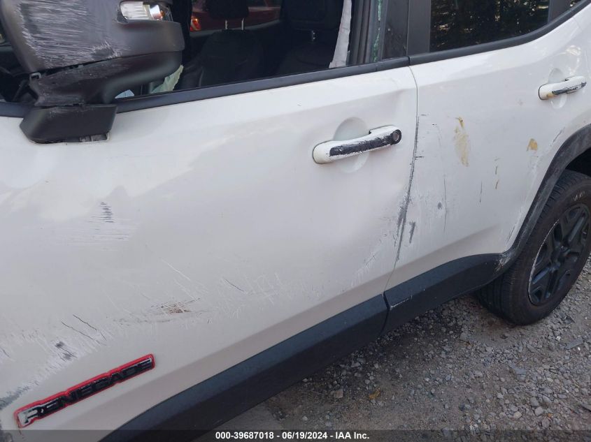 2018 Jeep Renegade Trailhawk VIN: ZACCJBCB0JPG86801 Lot: 39687018