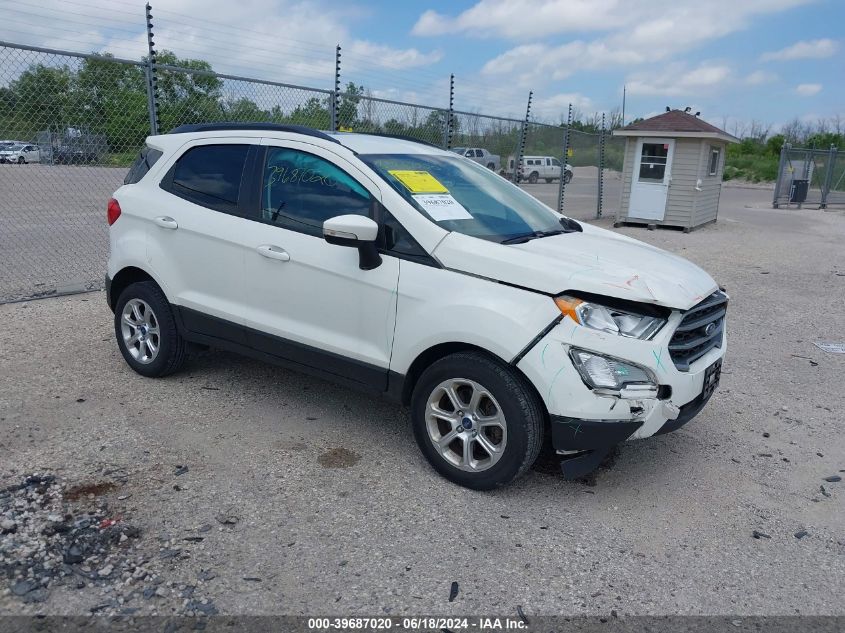 2018 Ford Ecosport Se VIN: MAJ6P1UL9JC182576 Lot: 39687020