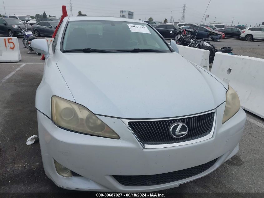 2008 Lexus Is 250 VIN: JTHBK262682064968 Lot: 39687027