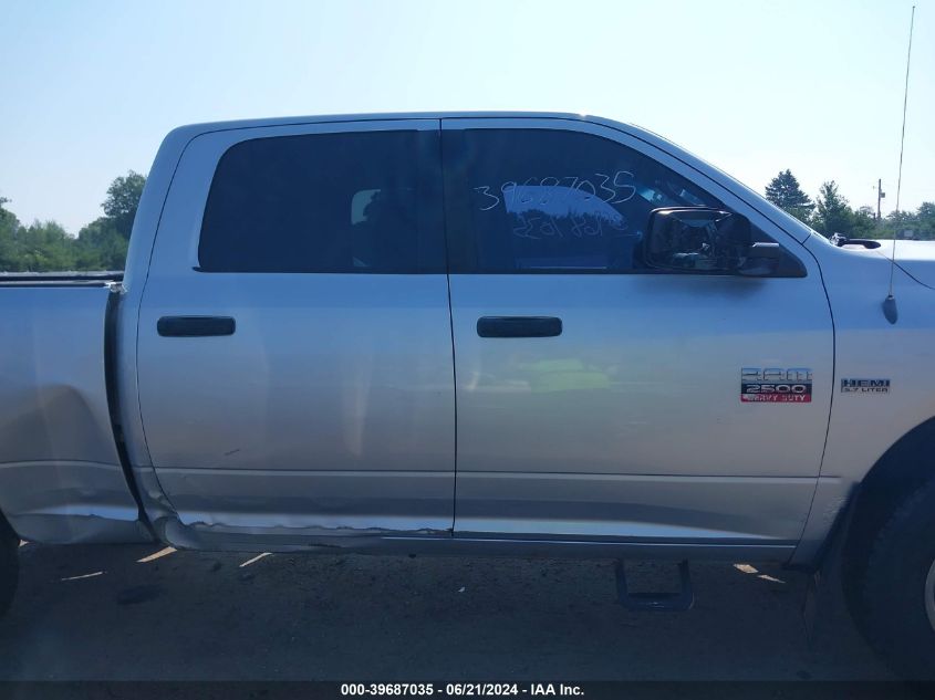 2012 Ram 2500 Slt VIN: 3C6TD5DT5CG232541 Lot: 39687035