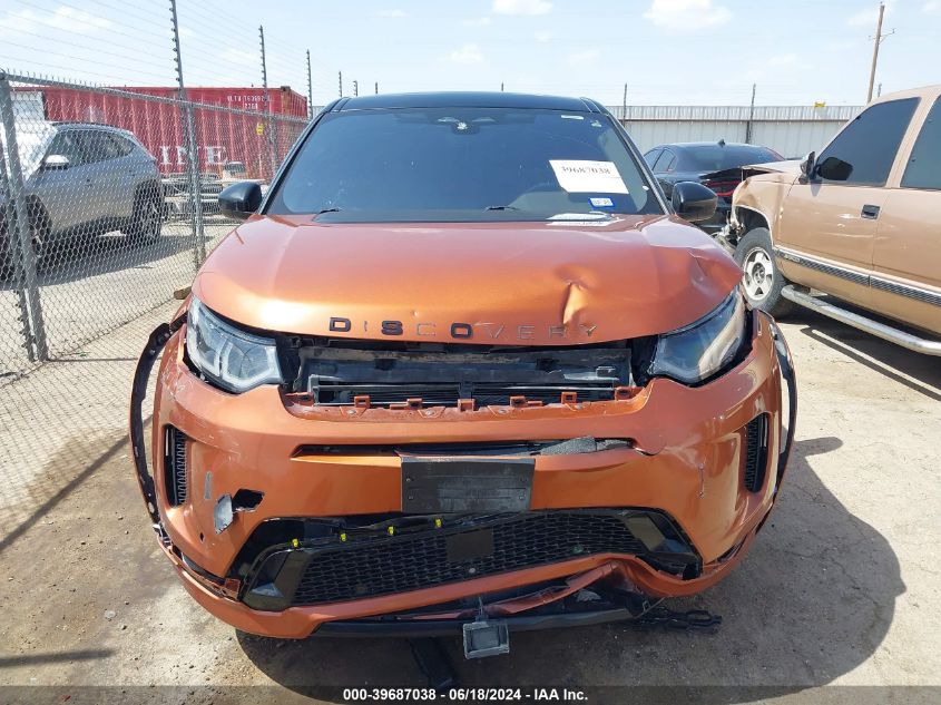 2021 Land Rover Discovery Sport S R-Dynamic VIN: SALCT2FX3MH904798 Lot: 39687038