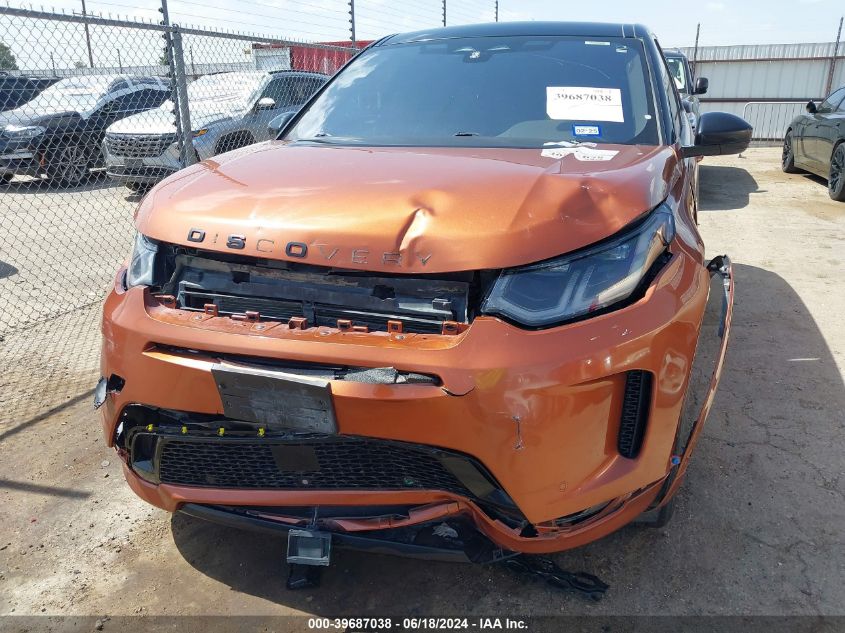 2021 Land Rover Discovery Sport S R-Dynamic VIN: SALCT2FX3MH904798 Lot: 39687038