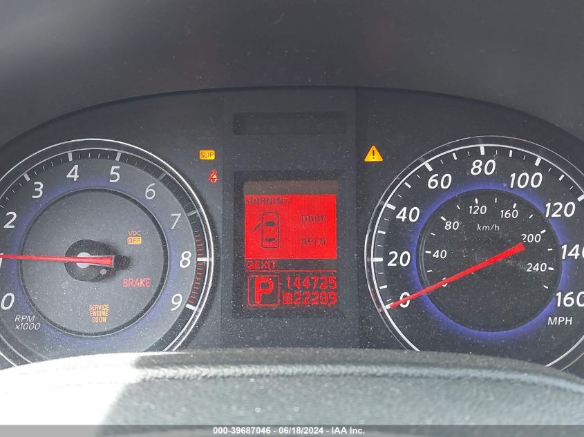 2009 Infiniti G37 Journey VIN: JNKCV61E69M305843 Lot: 39687046