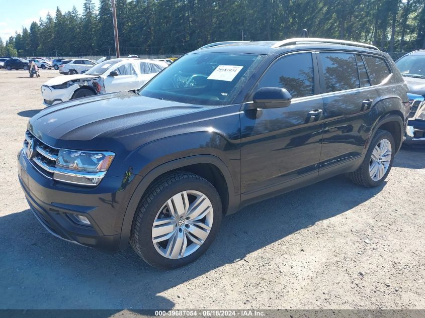 2019 Volkswagen Atlas 3.6L V6 Se W/Technology VIN: 1V2UR2CA1KC514799 Lot: 39687054