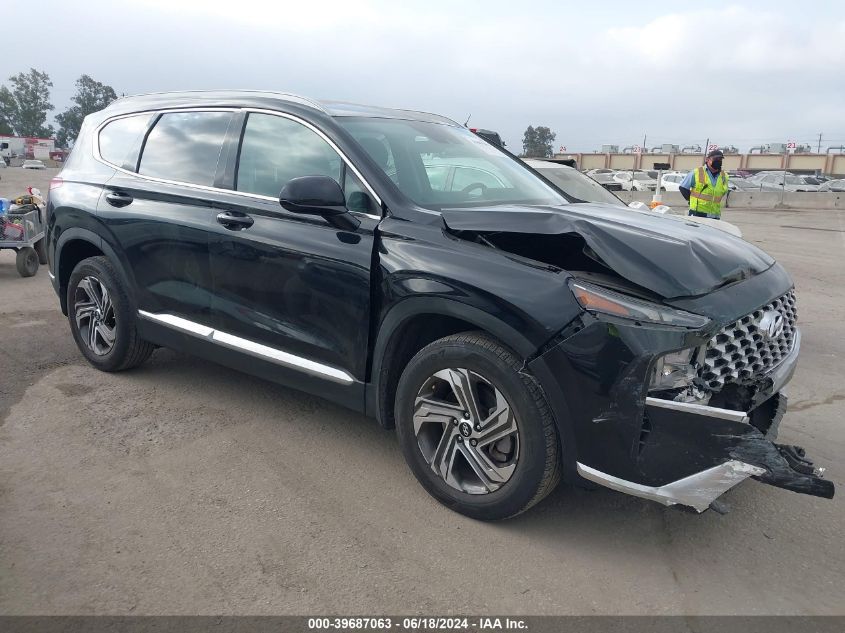 2022 Hyundai Santa Fe Sel VIN: 5NMS24AJ1NH440723 Lot: 39687063