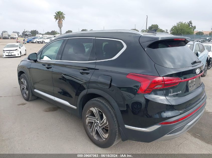 2022 Hyundai Santa Fe Sel VIN: 5NMS24AJ1NH440723 Lot: 39687063