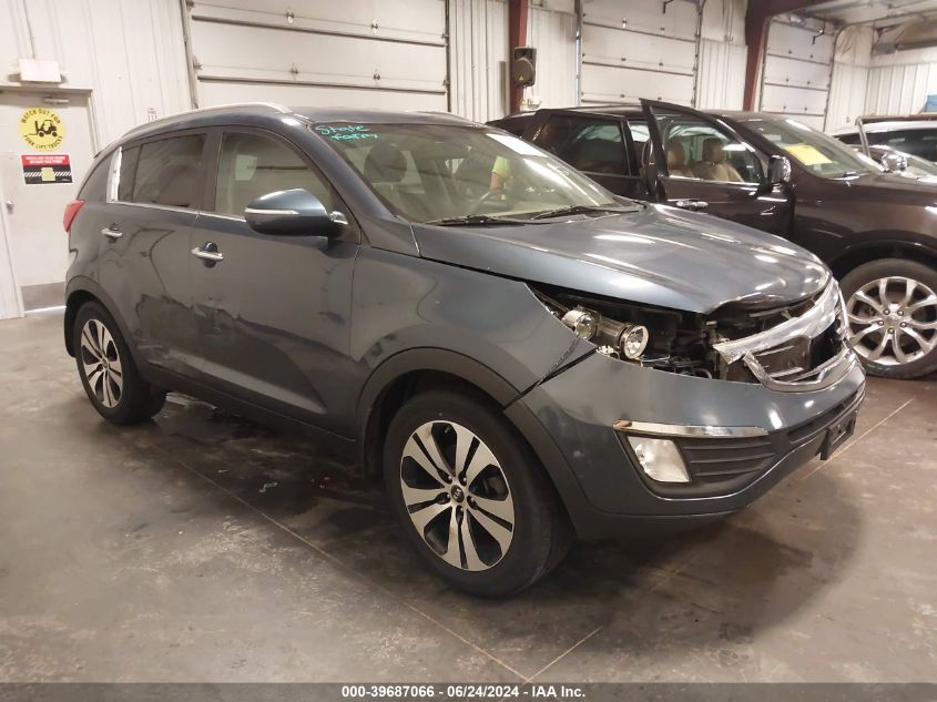 2013 Kia Sportage Ex VIN: KNDPC3A20D7419437 Lot: 39687066