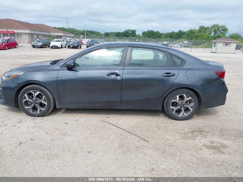 2020 Kia Forte Lxs VIN: 3KPF24AD5LE158228 Lot: 39687073