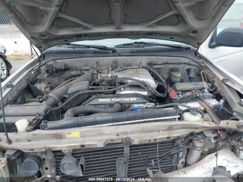 2004 Toyota Tacoma Prerunner V6 VIN: 5TEGN92N54Z325147 Lot: 39687075